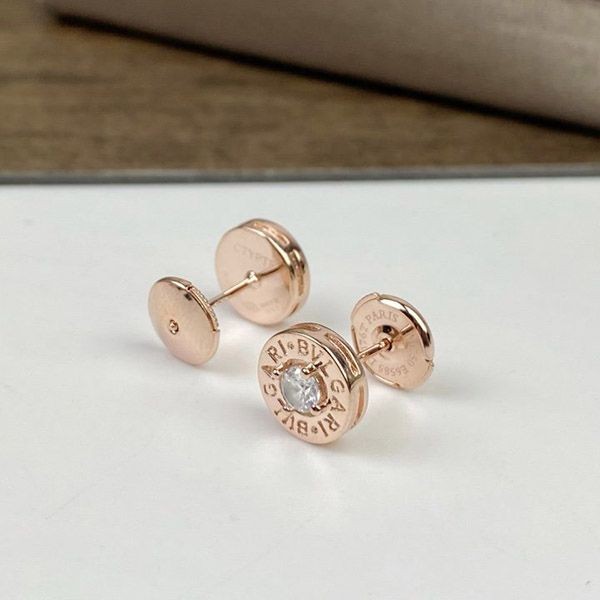 絶対欲しい!ブルガリ ピアス シングル ダイヤ ゴールド 18K Bup52571