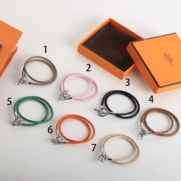 注目★エルメス Glenan bracelet★シルバーグレナンブレスレット コピー