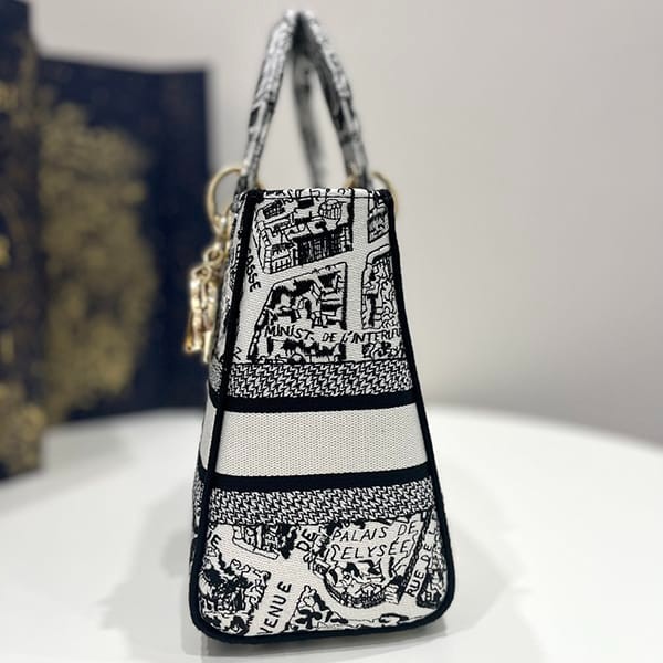 ★日本!!人気!レディディオール コピー LADY D-LITE ミディアムバッグ M0565OOMPM041