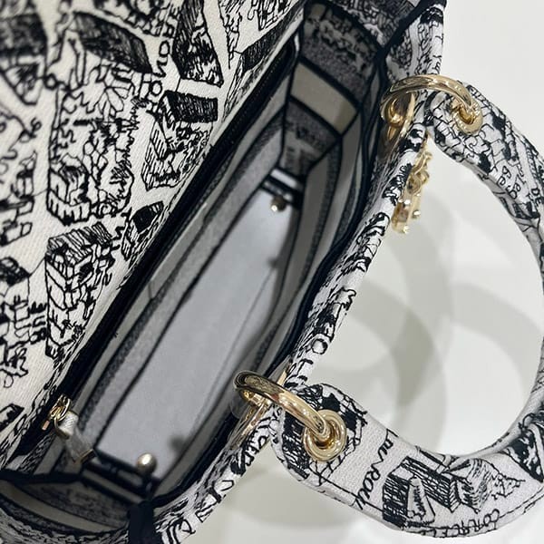 ★日本!!人気!レディディオール コピー LADY D-LITE ミディアムバッグ M0565OOMPM041
