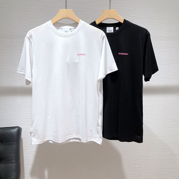 超希少!バーバリー 偽物 オークリーフ刺しゅうコットンオーバーTシャツ Bay29534