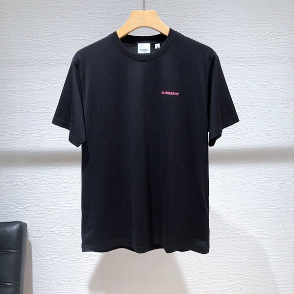超希少!バーバリー 偽物 オークリーフ刺しゅうコットンオーバーTシャツ Bay29534