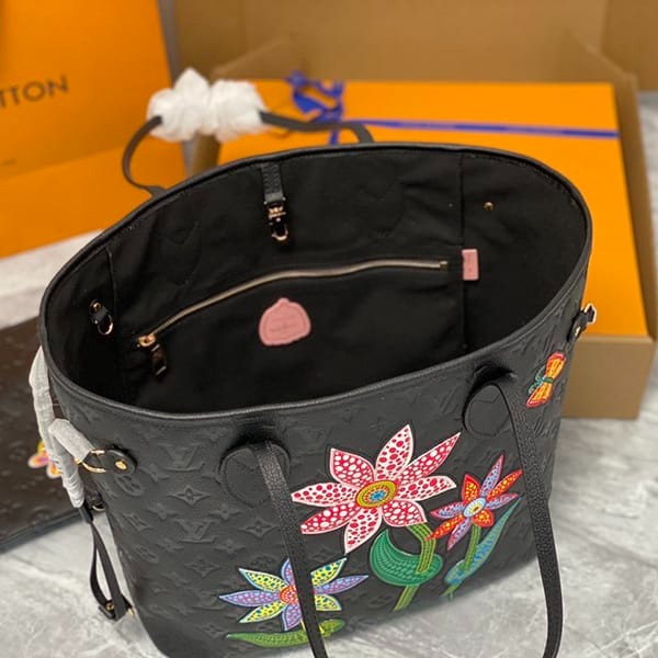 ★安心 ルイヴィトン LV × YK コピー ネヴァーフル MM トートバッグ vus48369
