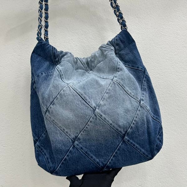 シャネル スーパーコピー 22 デニム ハンドバッグ トート shn02479