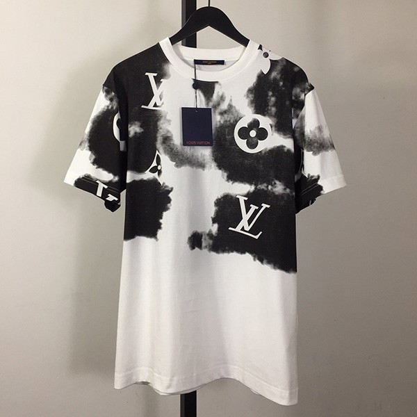 《個性的な絞り染めパターン!》ルイヴィトン シボリ Tシャツ 偽物 vup62085