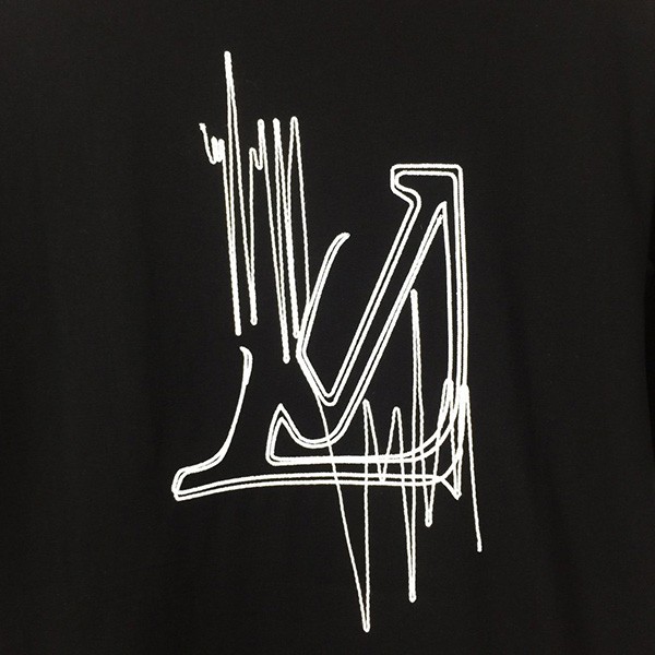 スタイリッシュ!【ルイヴィトン コピー】周波数 グラフィック Tシャツ 2色 vul82902