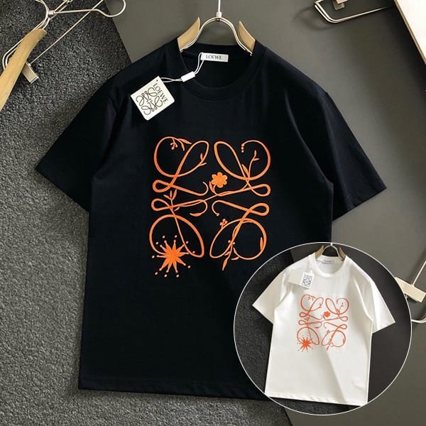 超希少!ロエベ Tシャツ スーパーコピー アナグラム 2色 S540Y22X08