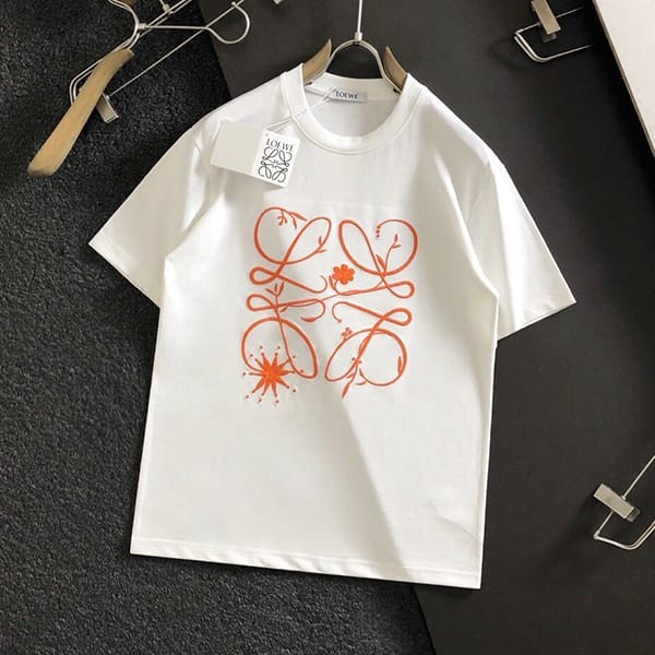 超希少!ロエベ Tシャツ スーパーコピー アナグラム 2色 S540Y22X08