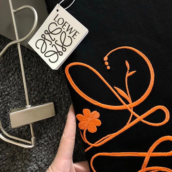 超希少!ロエベ Tシャツ スーパーコピー アナグラム 2色 S540Y22X08