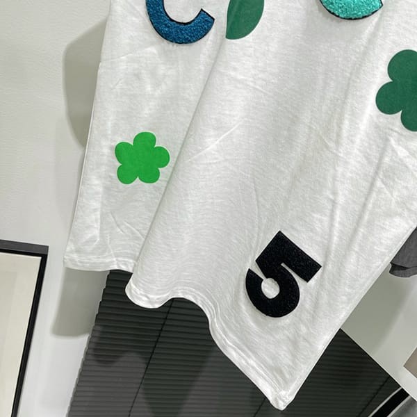 ★日本!!人気!シャネル Tシャツ スーパーコピー コットン ロゴ sht10191
