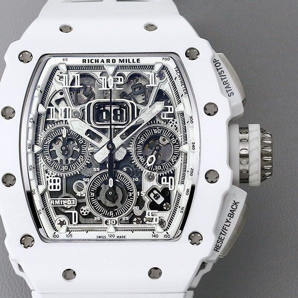 リシャールミル セラミックス 偽物 オートマティック フライバッククロノグラフ RM11