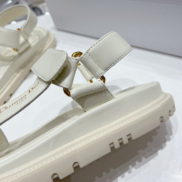 大人気!ディオール D-WAVE サンダル コピー ラムスキン dew40260