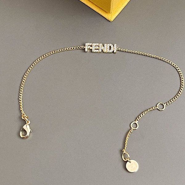 激安価格!フェンディ ゴールドカラー ブレスレット コピー fex72216