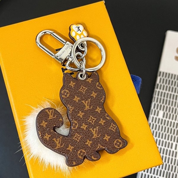 ヴィトン 犬 キーホルダー 偽物/LV シバ 柴犬 キーホルダー コピーチャーム M01199