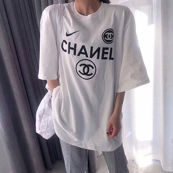 シャネル ナイキ Tシャツ 偽物コラボ! COCO5 Tシャツ 選べる2色☆大人気 she66176
