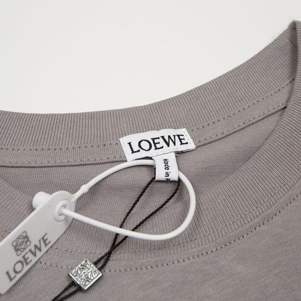 ★安心ロエベ Anagram ロゴ コットン Tシャツ 偽物 半袖 lod74197