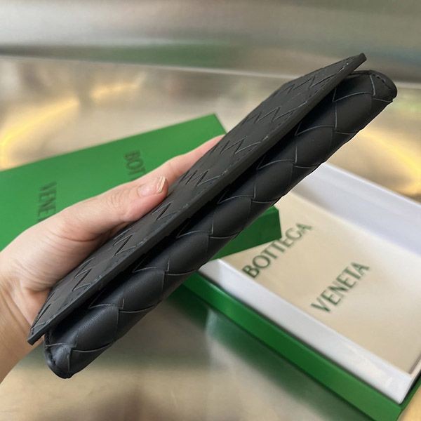 完売必至 ボッテガヴェネタ 長財布 イントレチャート カーフスキン box54253