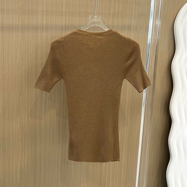 プラダ ロゴ入りシルククルーネックセーター コピー puw00256