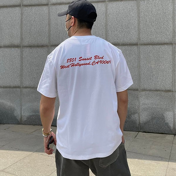 大人気!シュプリーム West Hollywood 偽物 ボックス ロゴ Tシャツ 白 Shy02118
