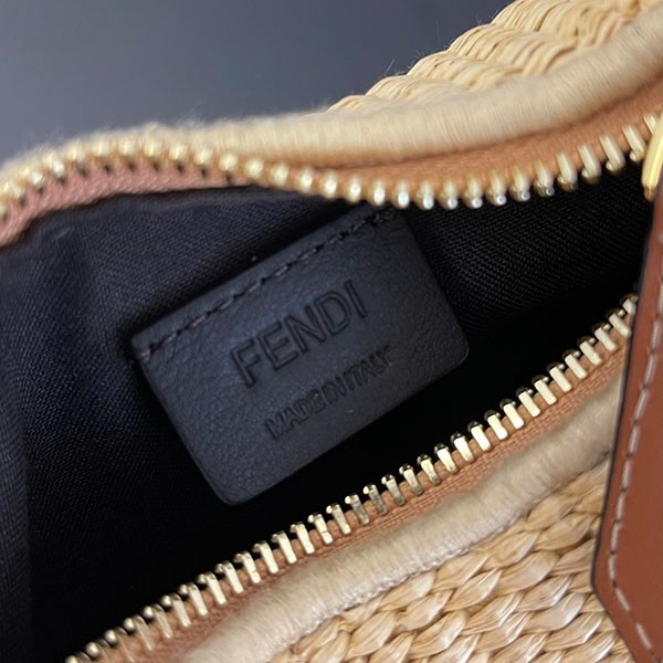 ☆フェンディ 偽物☆Nano Fendigraphy ホーボー かごバッグ ナノ fel95022
