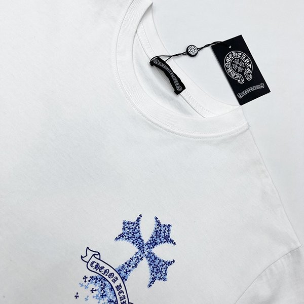 クロムハーツ フローラルクロス コピーTシャツ 大人気! Kut01645