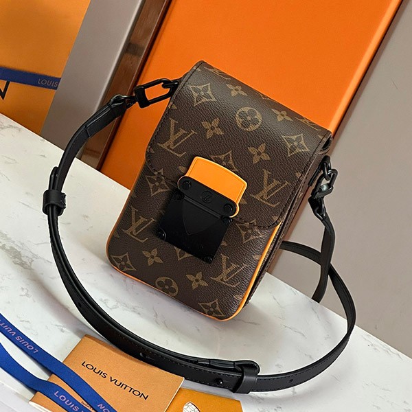 人気! ルイヴィトン Sロック モノグラム ショルダーバッグ 偽物 M82535