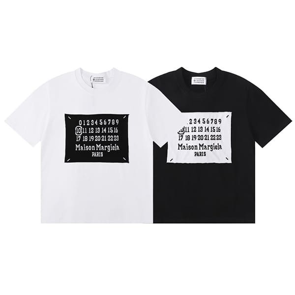 MM6 メゾン マルジェラ ロゴプリント Tシャツ コピー 2色 May01069