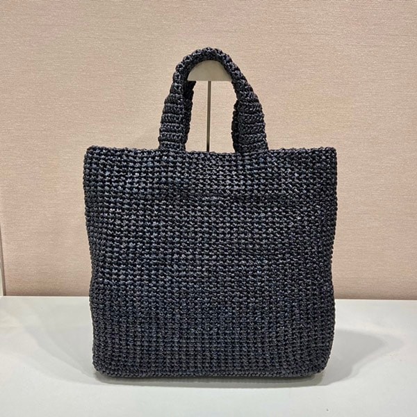 大人気!プラダ ラフィアショッピングバッグ 偽物BIG puj33272