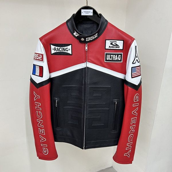 大人気!ジバンシィ レザー レーシングスーツ 偽物ジャケット入手困難品! jip44026