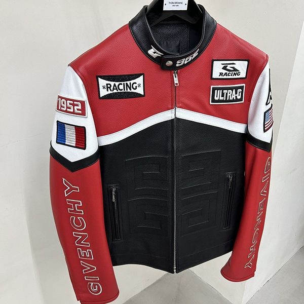 大人気!ジバンシィ レザー レーシングスーツ 偽物ジャケット入手困難品! jip44026