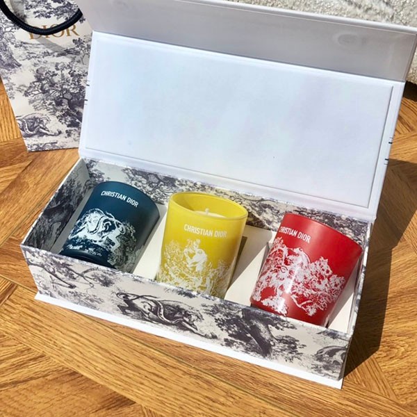 ♯3点セット【ディオール コピー】ギフトにも!リラックスしたい時に☆ CANDLES