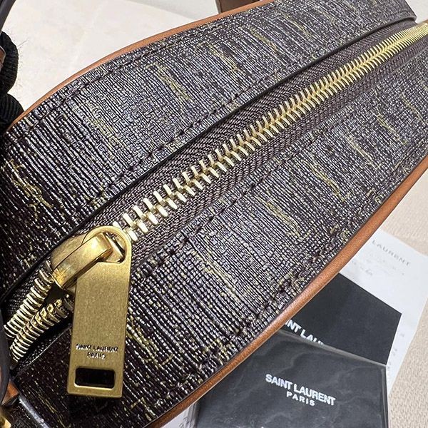 サンローラン モノグラム キャンバス&レザー 偽物 カメラバッグ Sam74062