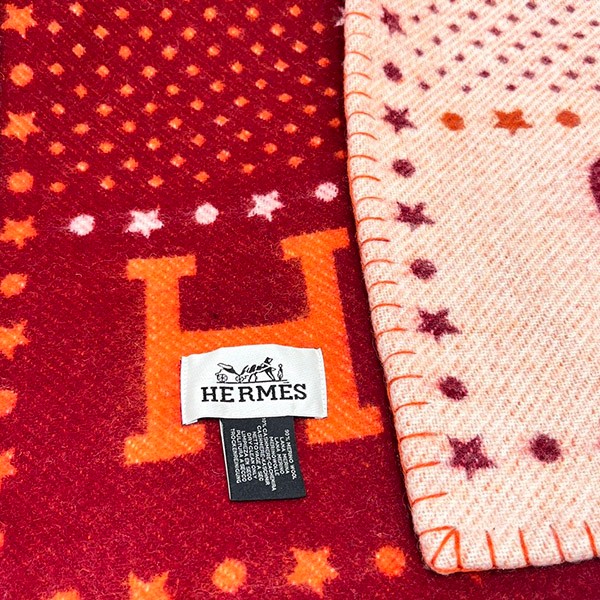 どこでも温かく エルメス コピー ウール&カシミア ブランケット ers63166
