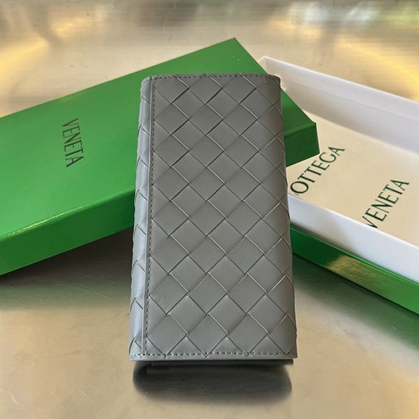 超希少!ボッテガ ヴェネタ N級品 コインパース付きロングウォレッ boz97853