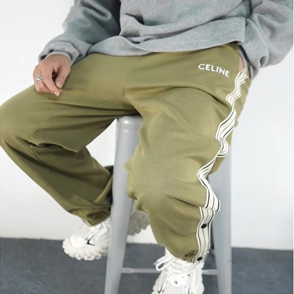 セリーヌ コピー ジョガーパンツ ウール カシミア 2色 Ceo85716