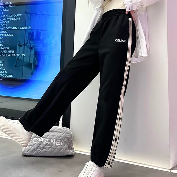 セリーヌ コピー ジョガーパンツ ウール カシミア 2色 Ceo85716
