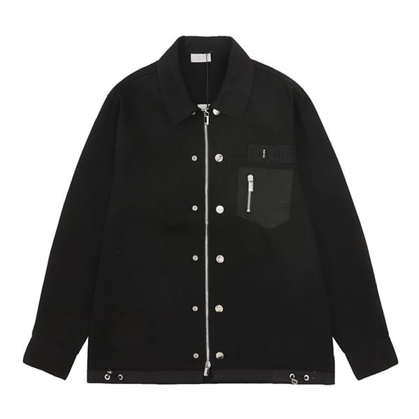 ディオール AND SACAI オーバーシャツ デニムジャケット 偽物 deq57755