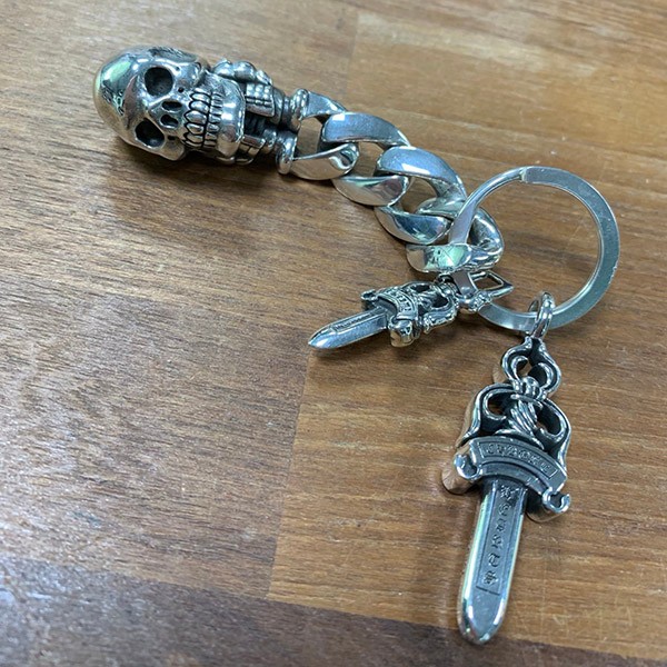 超レア! +クロムハーツ 偽物+ ファンシー チェーン キーホルダー Kup20508
