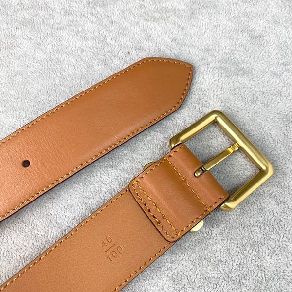 ミュウミュウ スーパーコピー ロゴ レザー 35mm ベルト 5CC5362AIXF0002