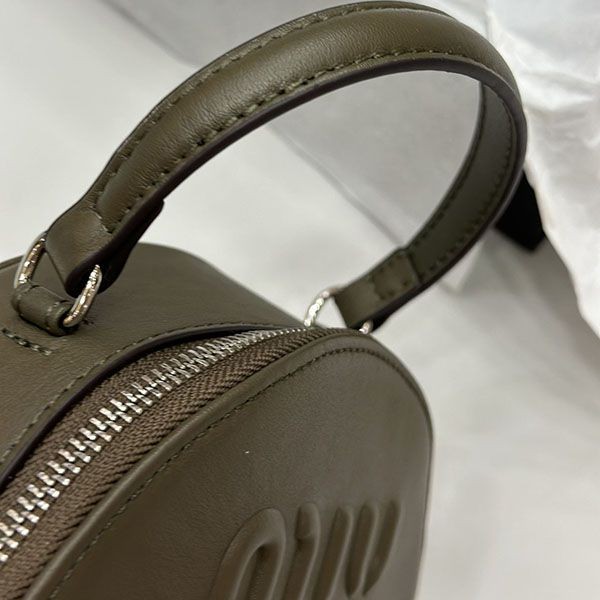 ミュウミュウ レザー トップハンドルバッグ myf28741