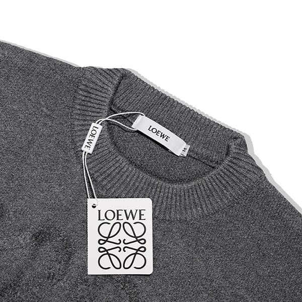 超希少!ロエベ スーパーコピー ウールアナグラムセーター 2色 loq82978