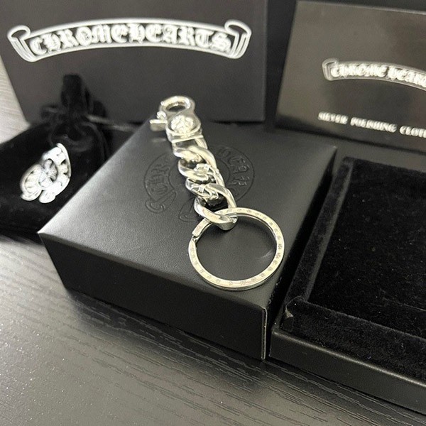 超レア!クロムハーツ 偽物 ファンシー チェーン キーホルダー Kud48372