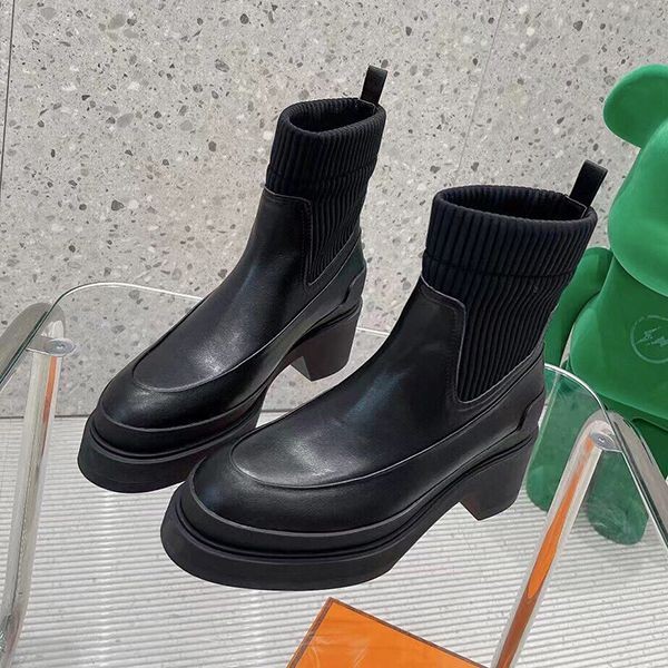入手困難品!エルメス チャンキークラシックブーツ コピーN級品 erw59940