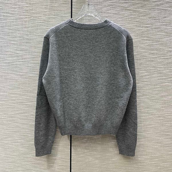プラダ ロゴ カシミア シルク セーター コピー 2色 pum73946