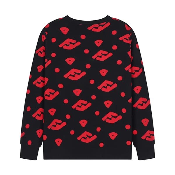 入手困難フェンディ 偽物 SWEATERマルチカラービスコース&コットンセーター FZY490ALJWF0QK0