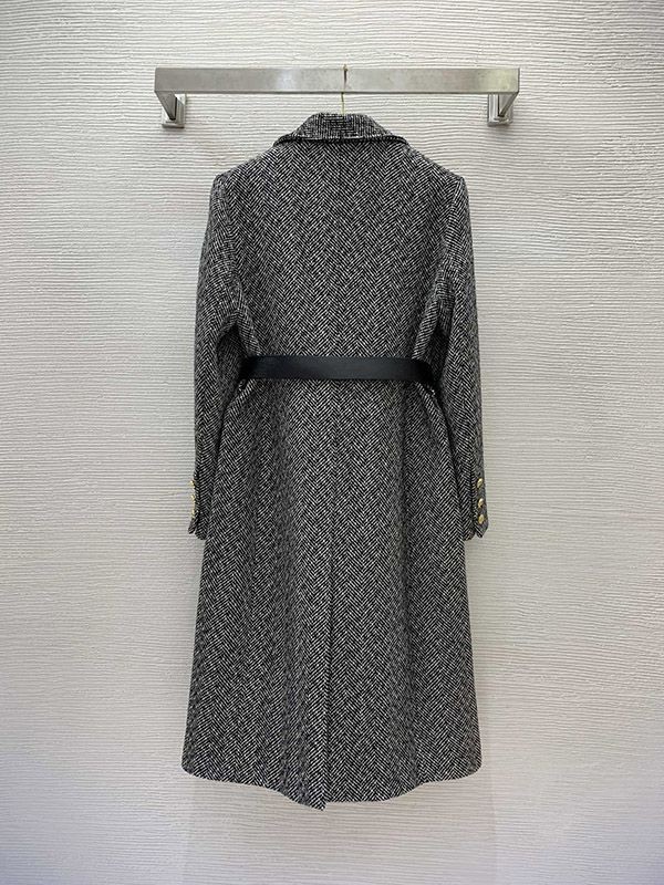n級品 おすすめ フェンディ プリントウール/シルク コート fed51149