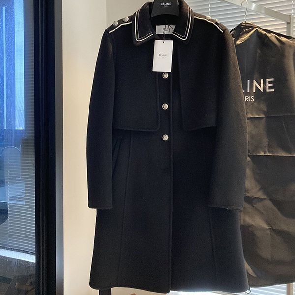 注目度抜群!セリーヌ カシミア ロングコート パロディ Cey93653