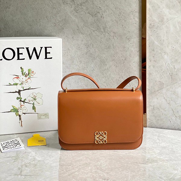 ロエベ ショルダーバッグ 偽物>ゴヤバッグ シルクカーフ ミディアム goya アナグラム A896N01X037276