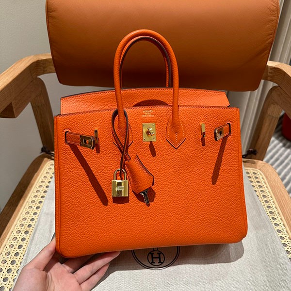 セール ♪エルメス バーキン25 バーキン30偽物 ローズゴールド金具 erl14913