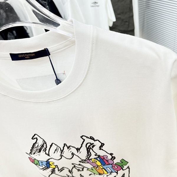 24FW ルイヴィトン Tシャツ コピープリント 半袖 注目度抜群! vuj67644